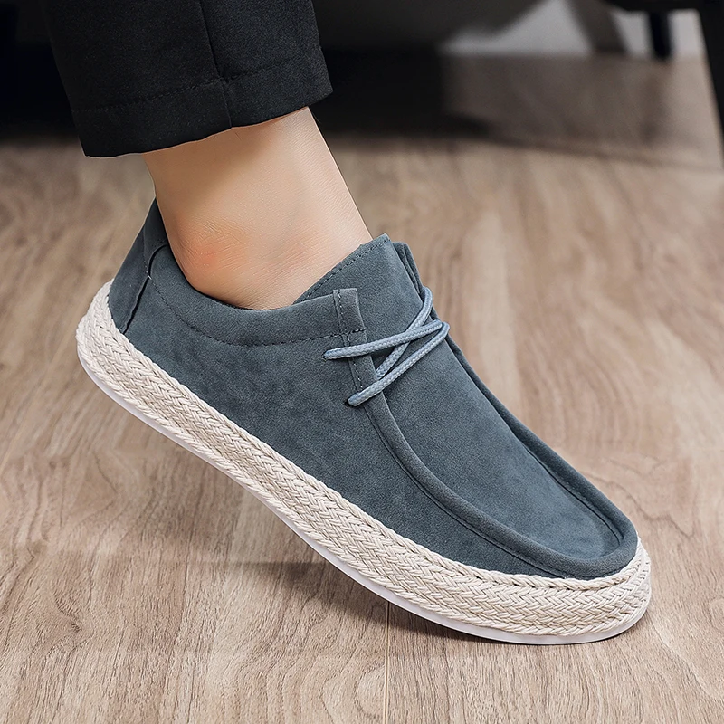Palermo Suede Lace-up Espadrilles