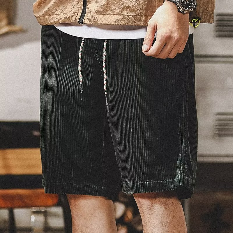 Luca Relaxed Corduroy Shorts