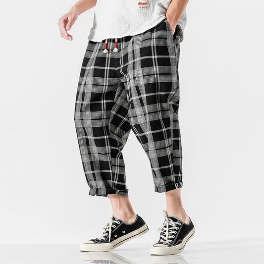 WabiSabi Bold Check Pants
