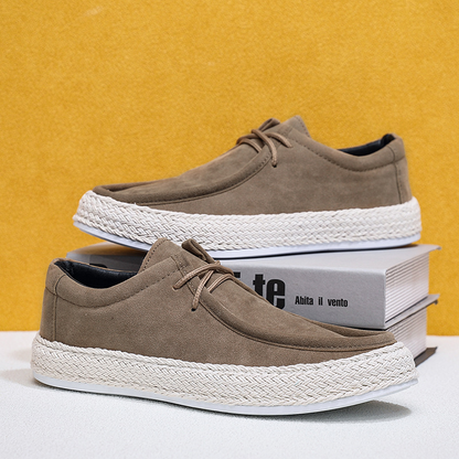Palermo Suede Lace-up Espadrilles