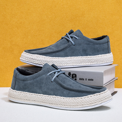 Palermo Suede Lace-up Espadrilles