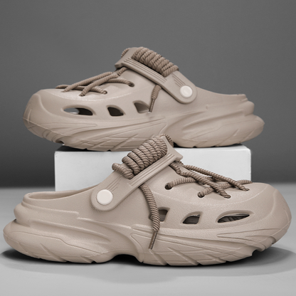 Zephyr Laced Clogs