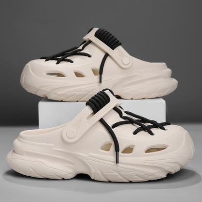 Zephyr Laced Clogs