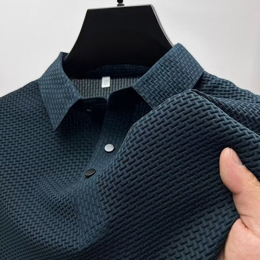 Bracciano Premium Silk Polo Shirt