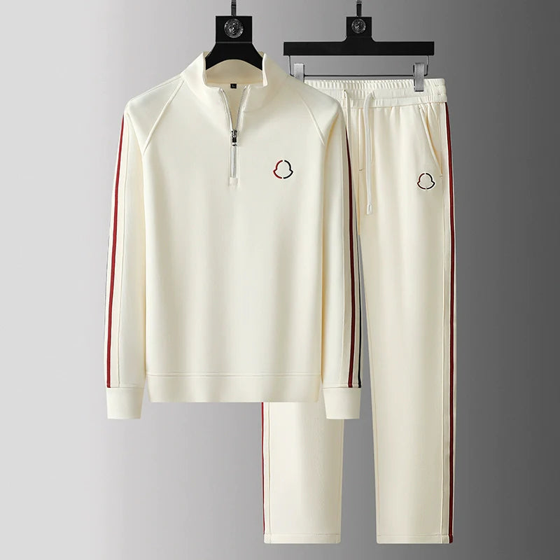 Hype Quarter-Zip Tracksuit Set
