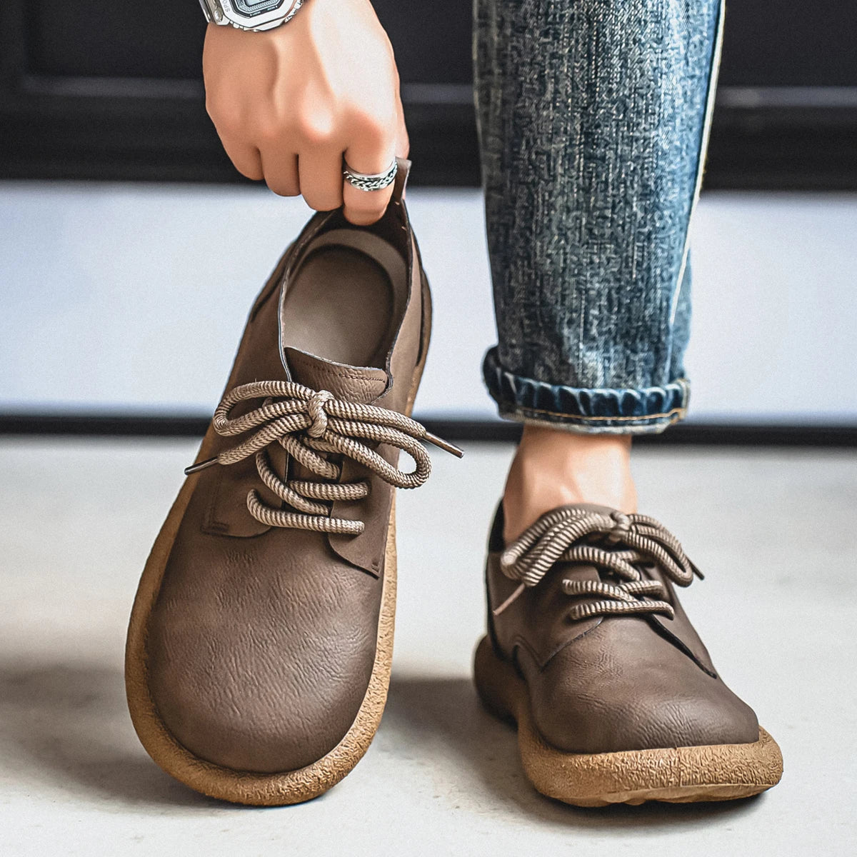 The Alder Craft Lace-Up Shoes