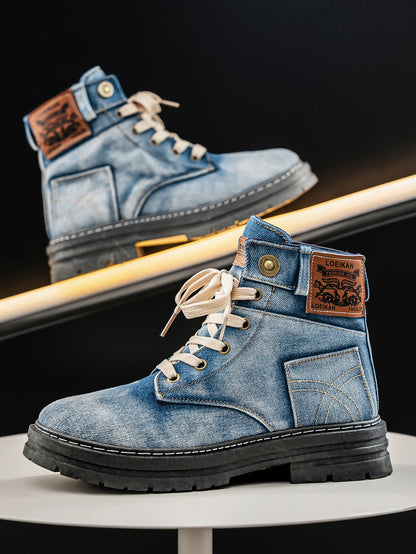Men’s Rivington Denim High-Top Boots