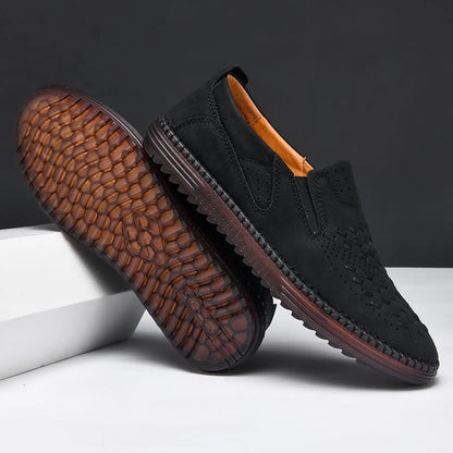 Men’s Rowan Handwoven Leather Loafers