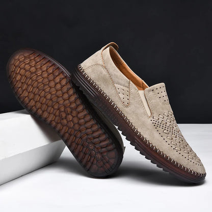 Men’s Rowan Handwoven Leather Loafers