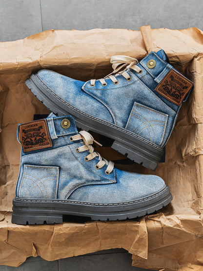 Men’s Rivington Denim High-Top Boots
