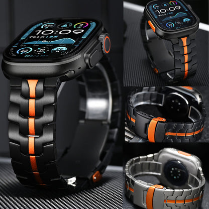 Wayfarer Stainless Steel Apple Watch Band