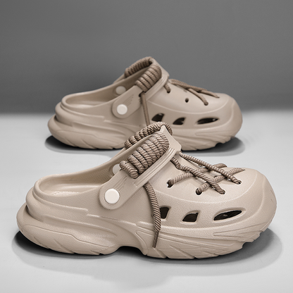 Zephyr Laced Clogs