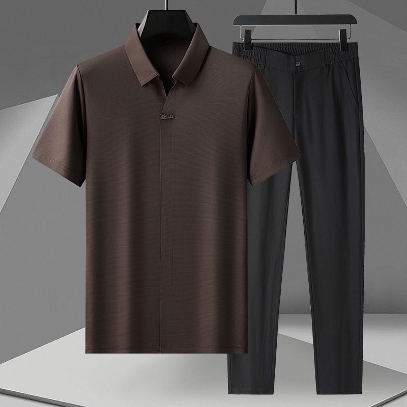 Lusso Rayon Polo Set