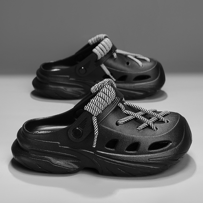 Zephyr Laced Clogs