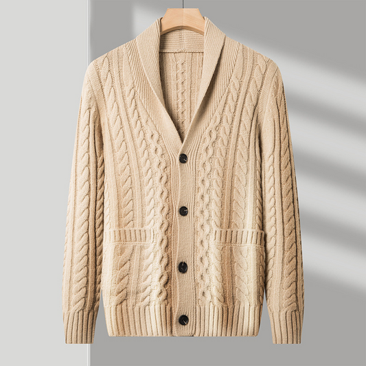 Cillian Merino Wool Cardigan