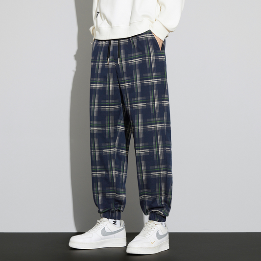 Maddox Check Joggers