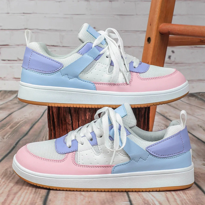 RetroPop Leather Sneakers