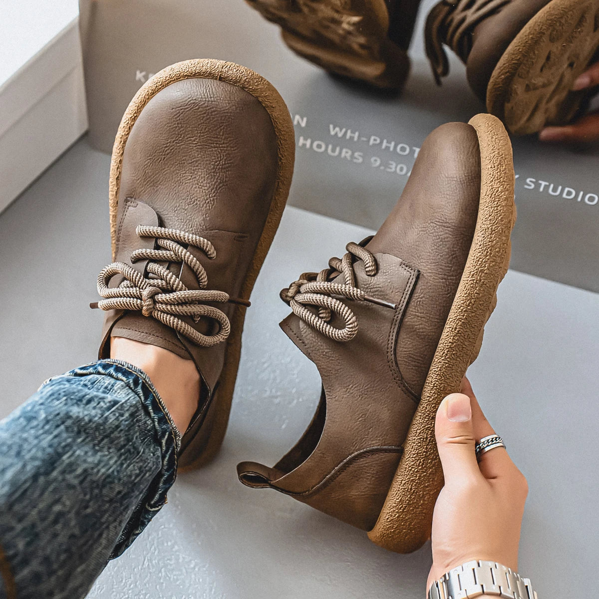 The Alder Craft Lace-Up Shoes