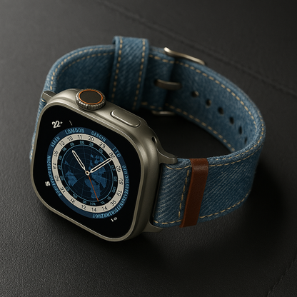 Classic Denim Apple Watch Band