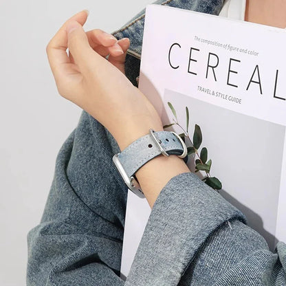 Classic Denim Apple Watch Band